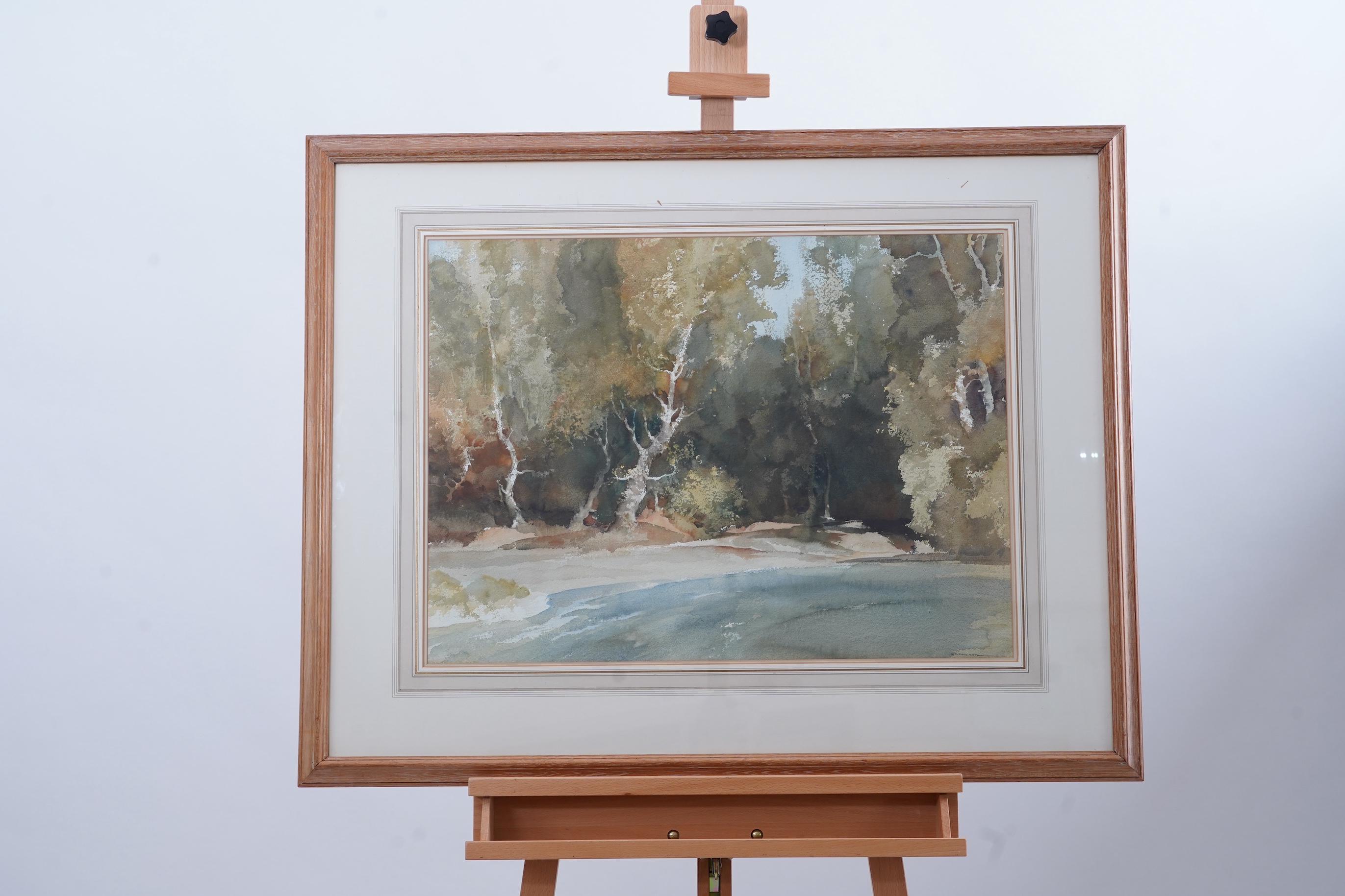 Sir William Russell Flint, 1880-1969, 'Autumn on the Cere'